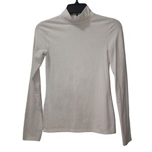 Forever 21 Turtleneck‎ Top Long Sleeve Basic Fitted Tee Shirt Small
